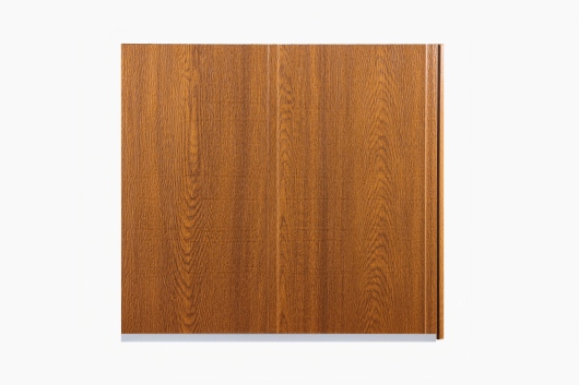 Steel garage door