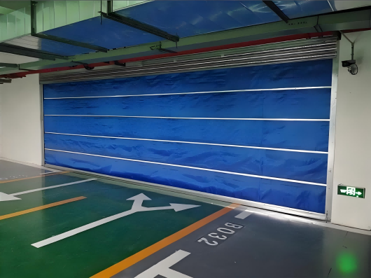 無機布防火シャッター