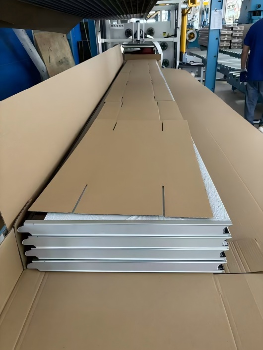 Steel garage door